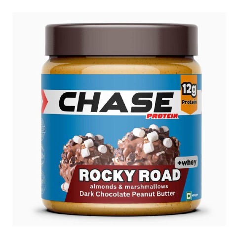 1 - Chase Protein Peanut Butter with Isolate Whey,  400 g  Rocky Road Dark Chocolate 