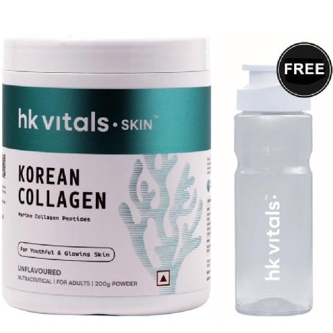HealthKart HK Vitals Korean Skin Collagen,  200 g  Unflavoured 