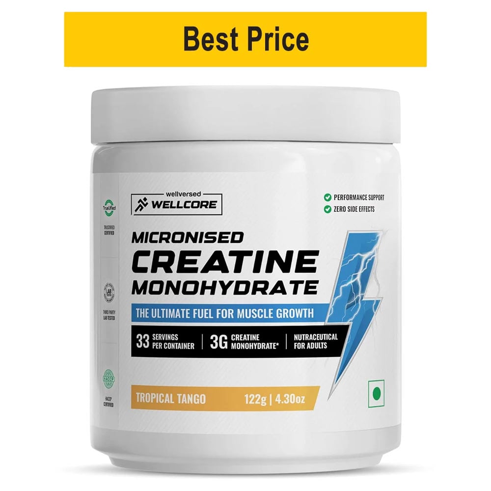 Wellcore Micronised Creatine Monohydrate,  Tropical Tango  0.269 lb 