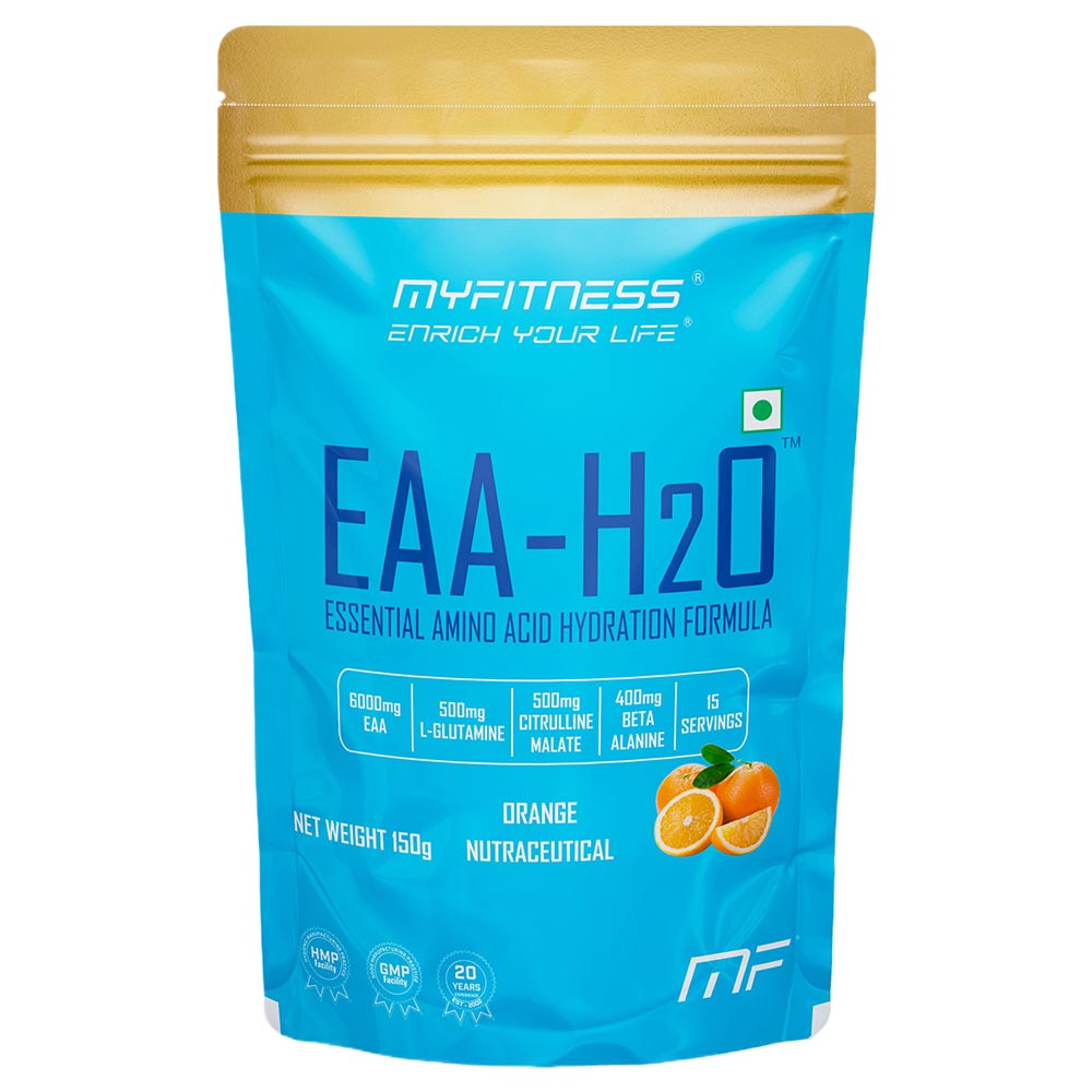 1 - Myfitness EAA-H2O,  Orange  0.33 lb  15 Servings 