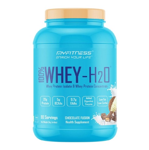 Myfitness 100% WHEY-H2O Protein Isolate,  4.4 lb  Chocolate Fusion 