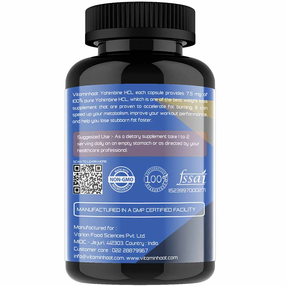 5 - Vitaminhaat Yohimbine HCL Xtend - Advance,  60 capsules  Unflavoured 