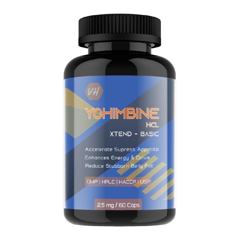1 - Vitaminhaat Yohimbine HCL Xtend - Basic,  60 capsules  Unflavoured 