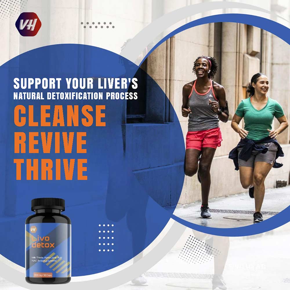3 - Vitaminhaat Livo Detox,  90 capsules 