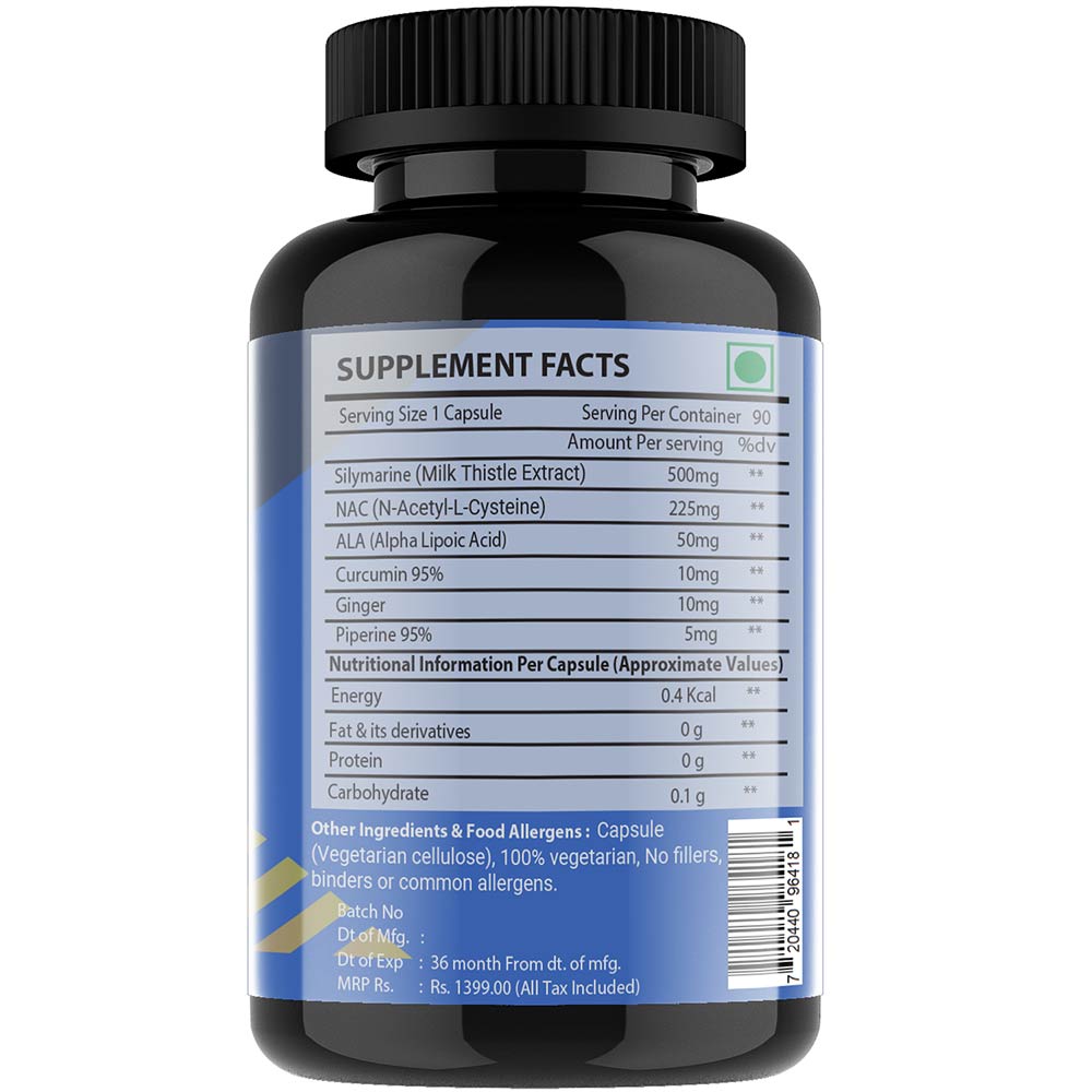 6 - Vitaminhaat Livo Detox,  90 capsules 