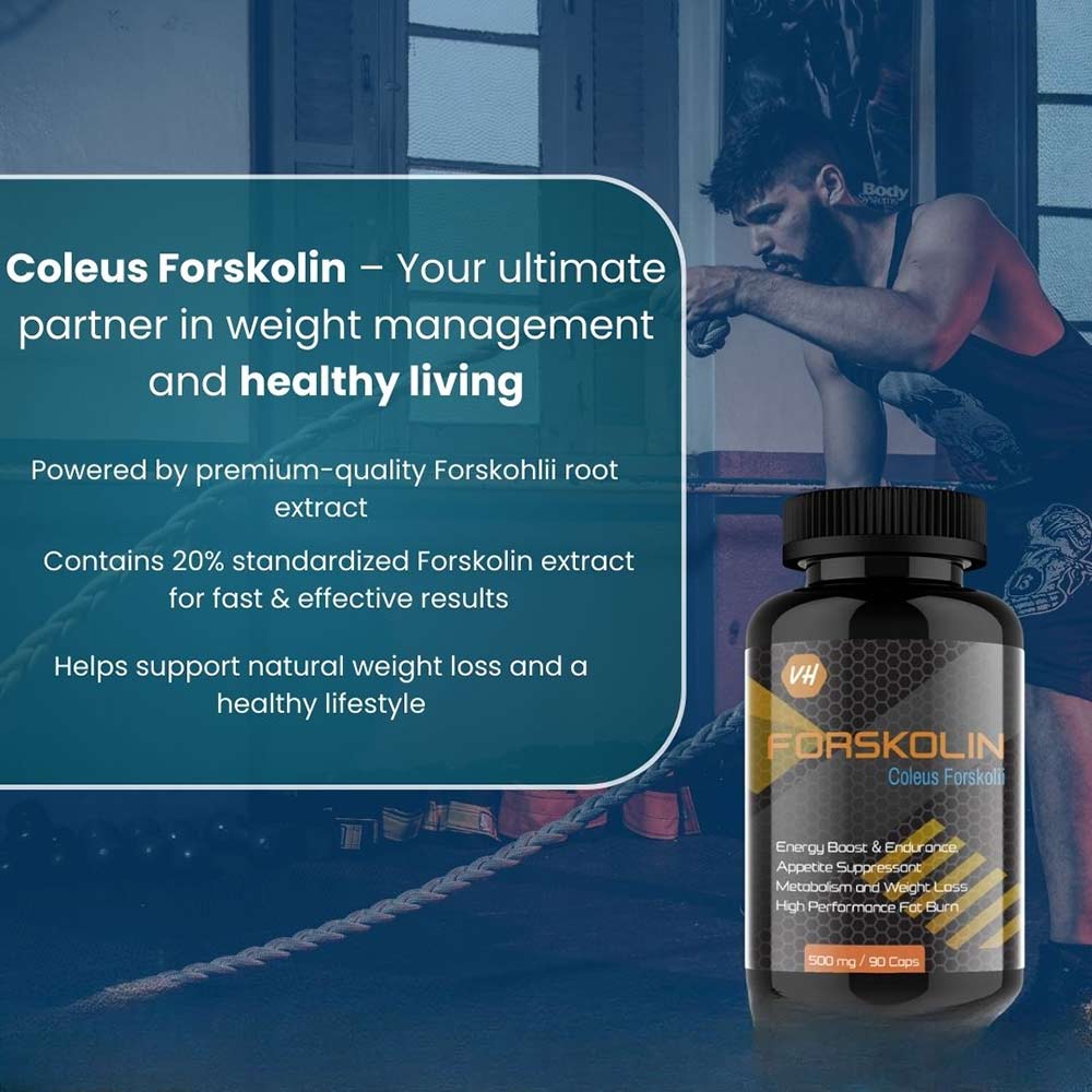 4 - Vitaminhaat Coleus Forskolin,  90 capsules  Unflavoured 