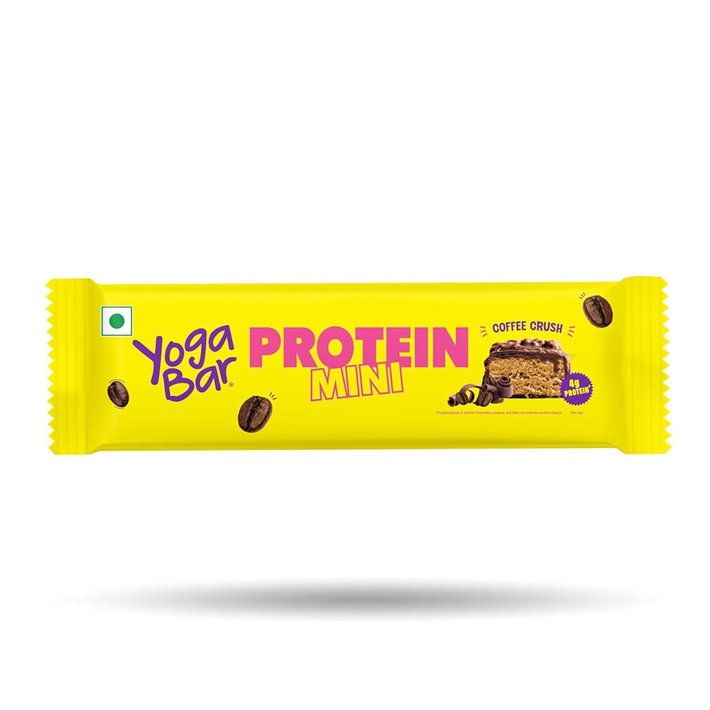 2 - Yogabar Protein Minis,  7 bar(s)  Coffee Crush 