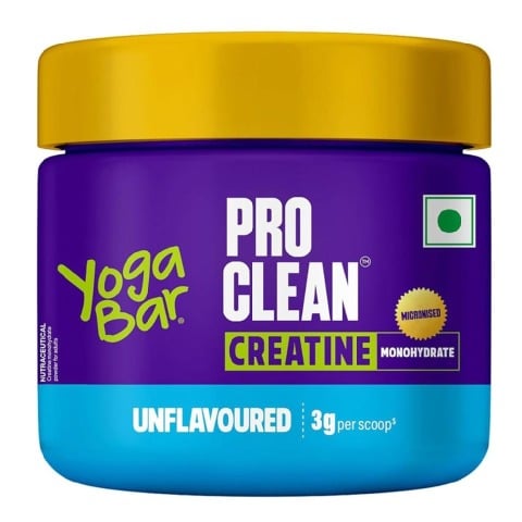 1 - Yogabar Micronised Creatine Monohydrate,  Unflavoured  0.22 lb 