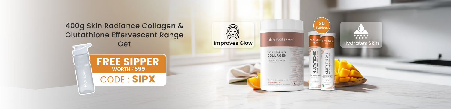 Skin Radiance Collagen 400g & Glutathione Effervescent 30 Tabs | Free Sipper | SIPX