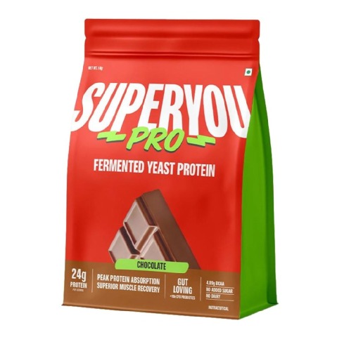 1 - Superyou Pro Fermented Yeast Protein,  2.2 lb  Chocolate 
