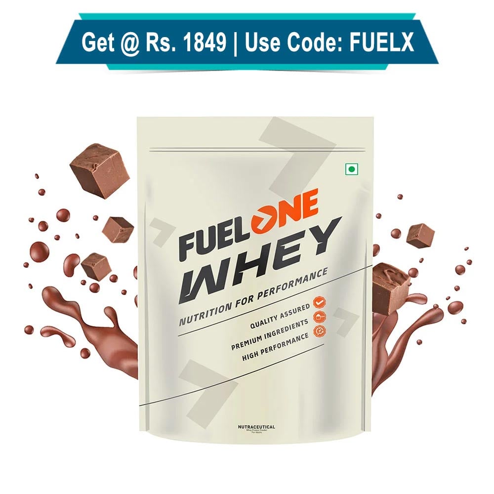 Fuel One Whey Protein Powder, 2.2 lb Fudge Chocolate