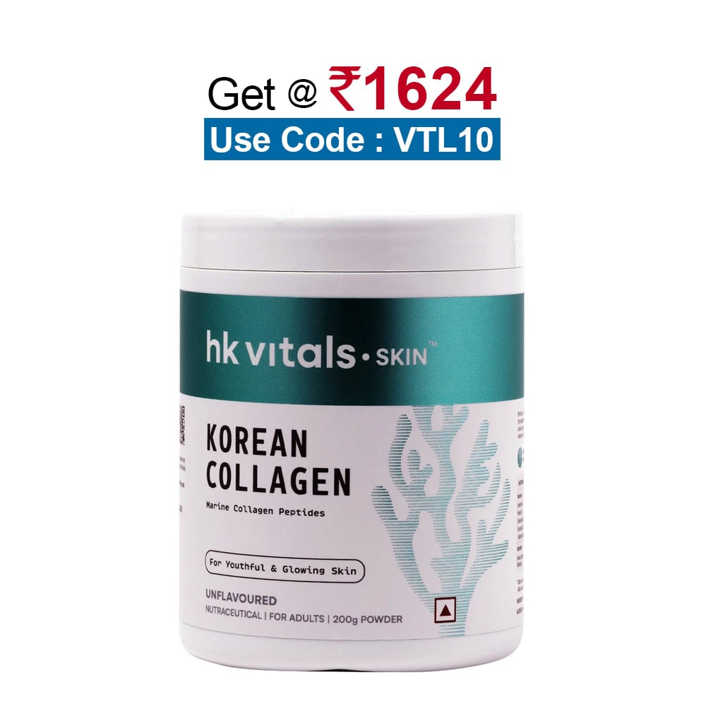 HealthKart HK Vitals Korean Skin Collagen,  200 g  Unflavoured 