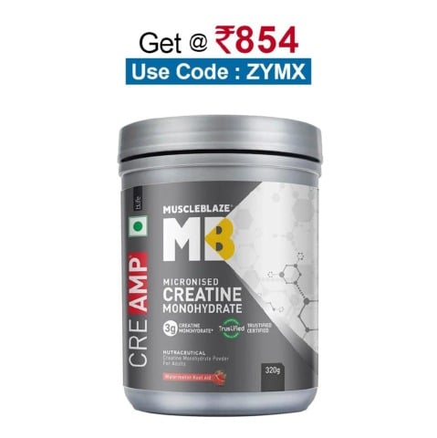 MuscleBlaze Creatine Monohydrate CreAMP,  Watermelon Kool Aid  0.71 lb 