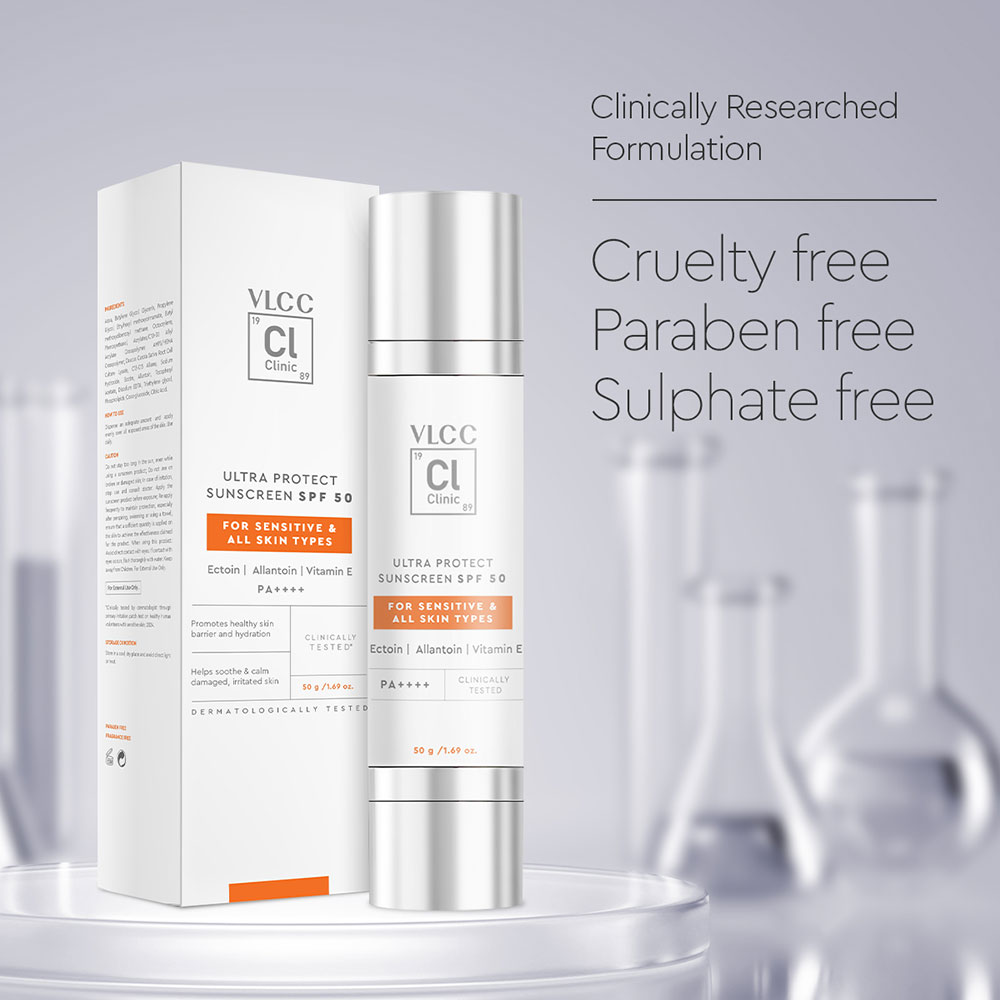 2 - VLCC Clinic Ultra Protect Sunscreen,  50 g  SPF 50 PA++++ 