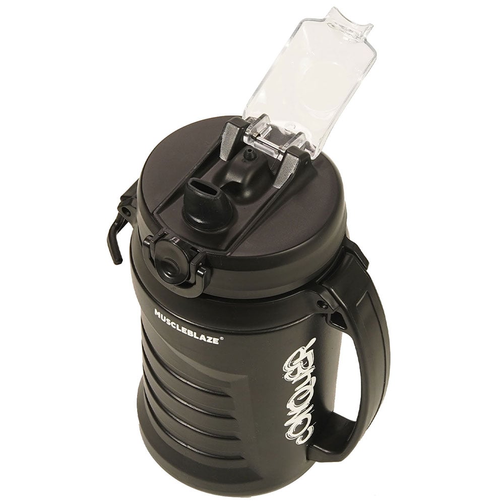 8 - MuscleBlaze Hydration Tank,  Onyx Black  2 L