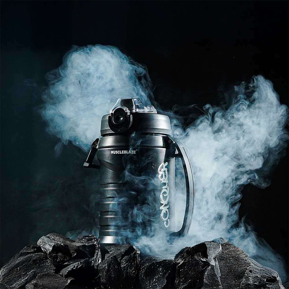2 - MuscleBlaze Hydration Tank,  Onyx Black  2 L