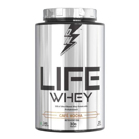 1 - Divine Nutrition Life Whey,  2.2 lb  Cafe Mocha 