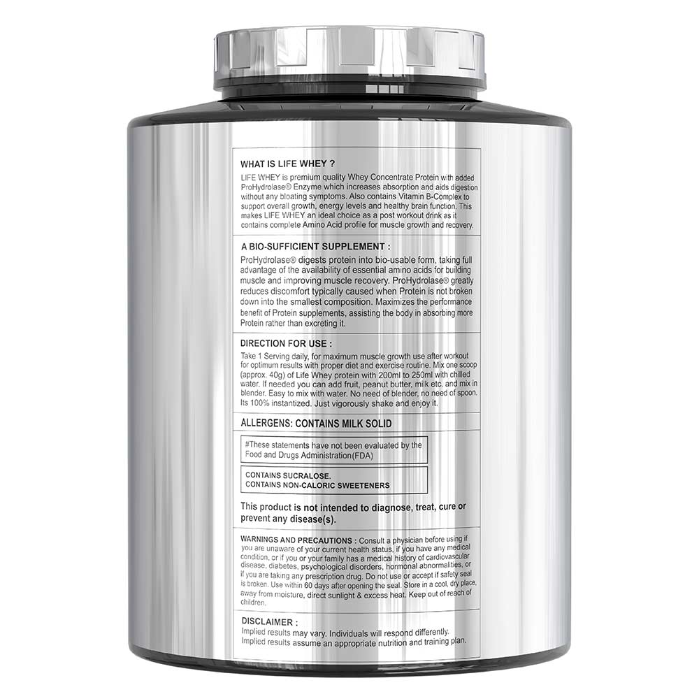 3 - Divine Nutrition Life Whey,  4.4 lb  Cafe Mocha 