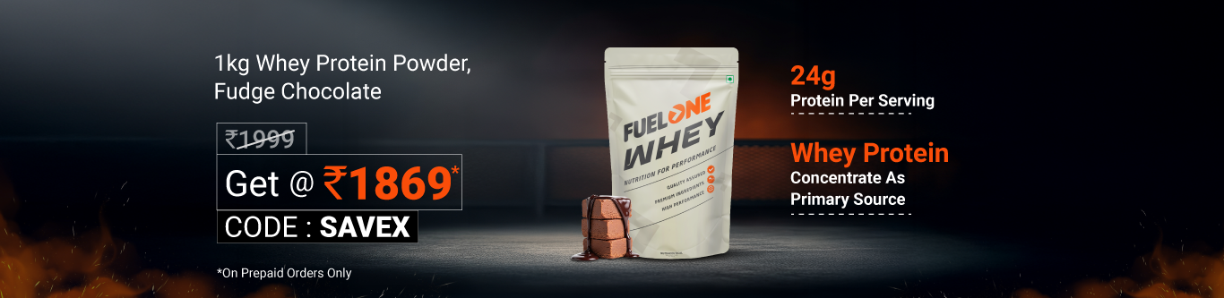 Whey Protein Powder 1 kg Fudge Chocolate