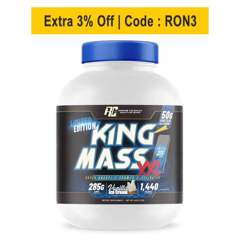 RONNIE COLEMAN King Mass ,  6 lb  Vanilla IceCream 