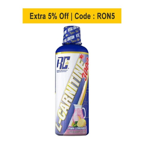 RONNIE COLEMAN L-Carnitine XS 3000,  473 ml  Pink Lemonade 