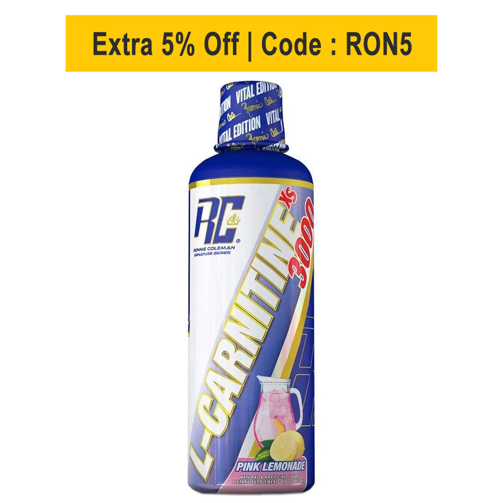 RONNIE COLEMAN L-Carnitine XS 3000,  473 ml  Pink Lemonade 