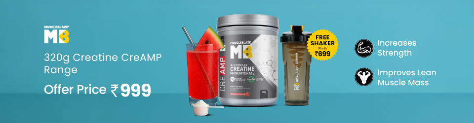 Creatine 320g Range | Free Shaker | Offer Price - 999