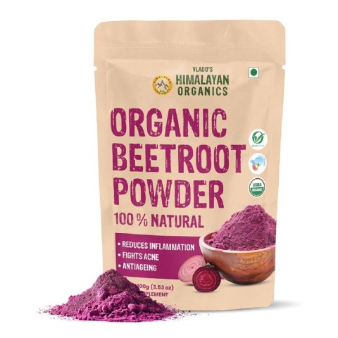 2 - Vlado's Himalayan Organics Organic Beetroot Powder,  100 g 