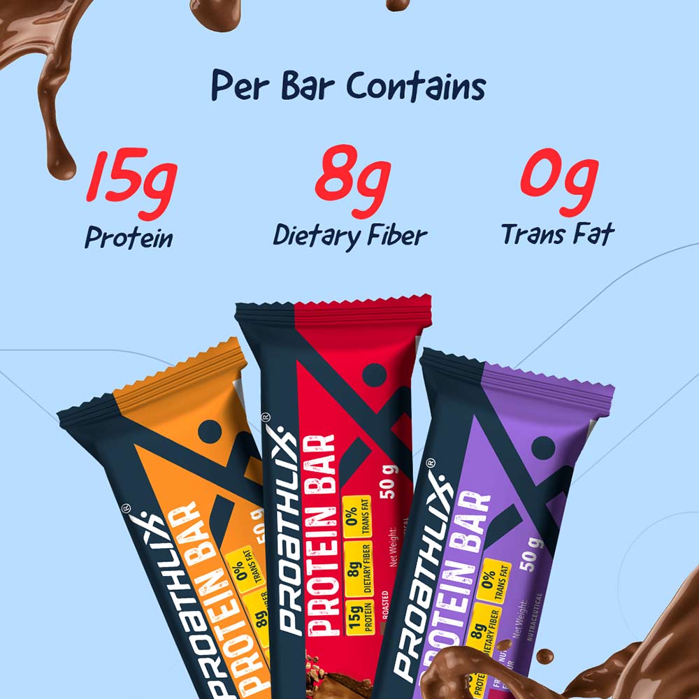 5 - Proathlix Protein Bar(15g Protein),  12 bar(s)  Hazelnut 