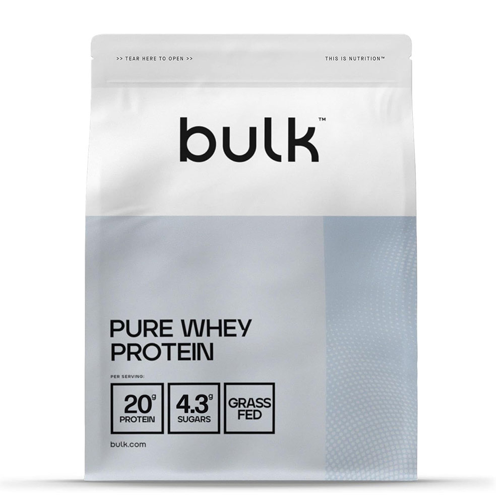 1 - Bulk Pure Whey Protein,  1.98 lb  Strawberry 