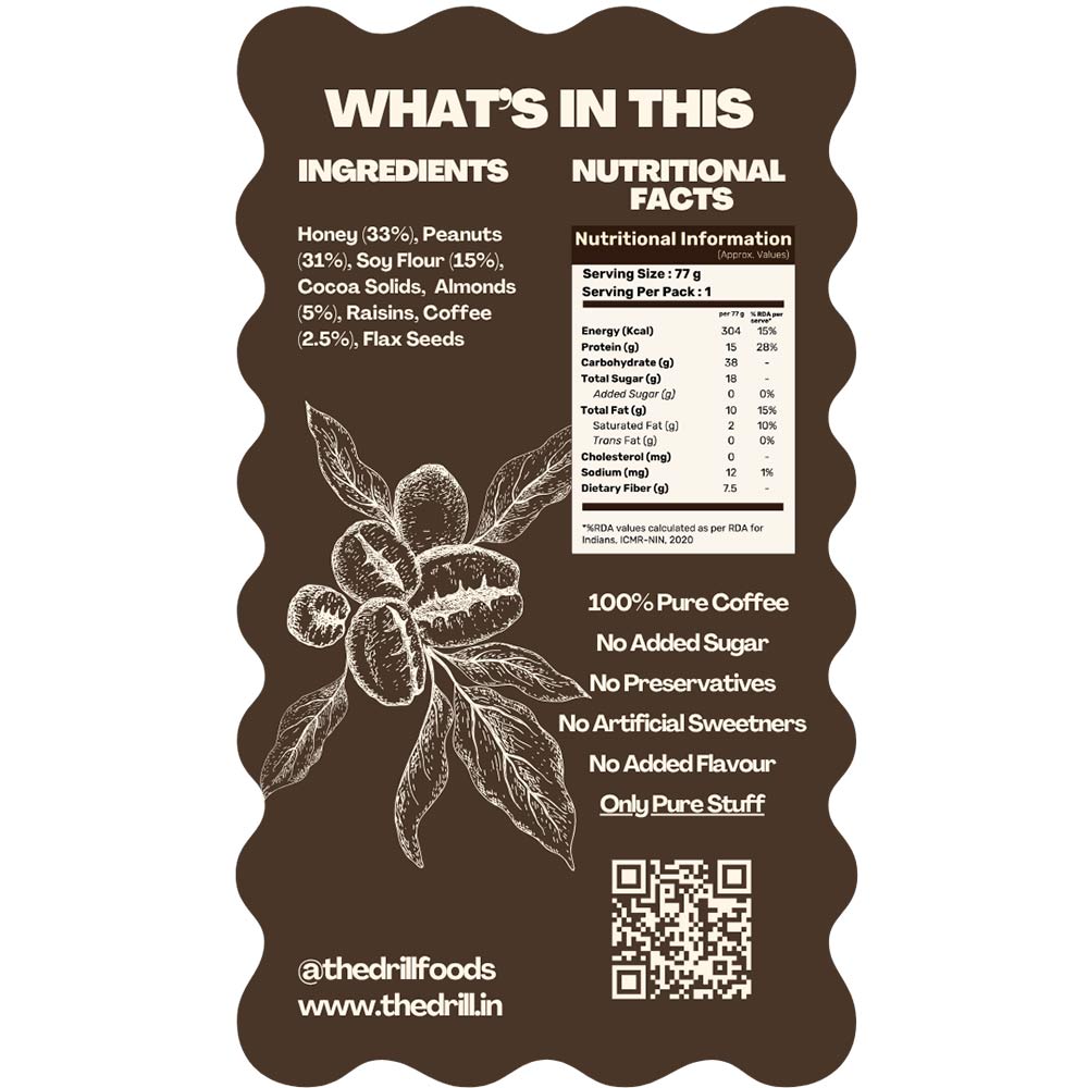 4 - The Drill Assorted Box,  10 bar(s)  2×Nutty Cocoa 15g, 2×Coffee Cocoa 15g, 2×Coffee Cocoa Bite 10g, 4×Tender Cocoa bite 10g 