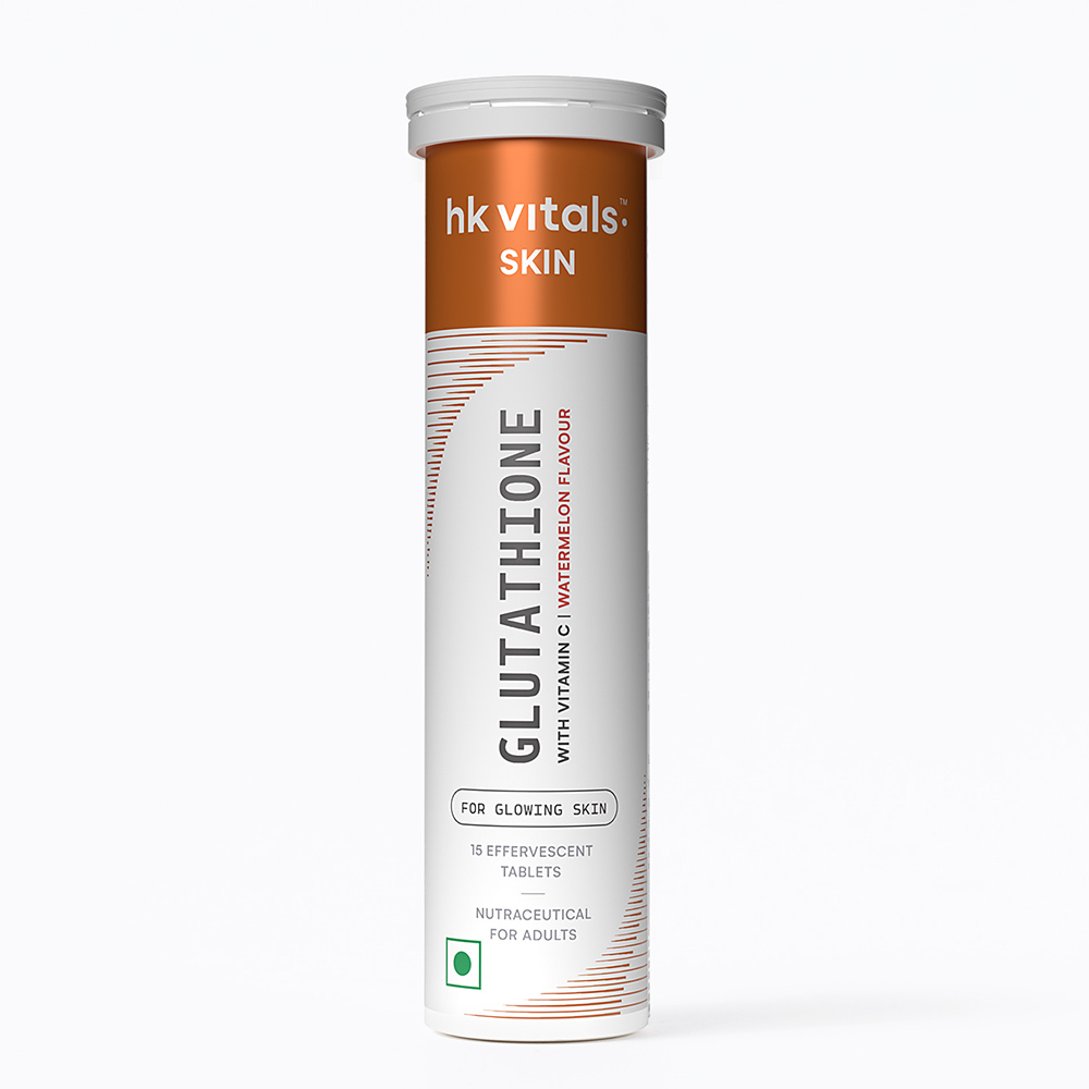 10 - HealthKart HK Vitals Glutathione Effervescent,  Watermelon  15 tablet(s)