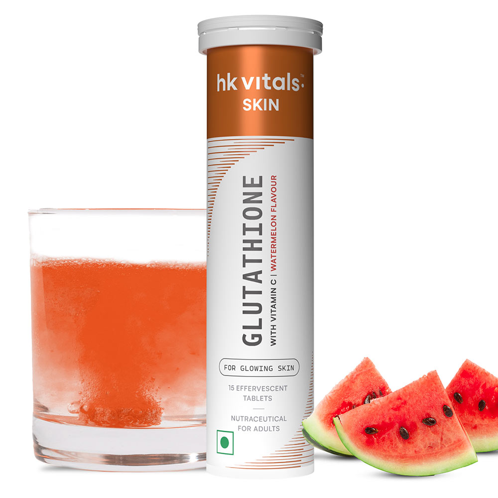 1 - HealthKart HK Vitals Glutathione Effervescent,  Watermelon  15 tablet(s) 