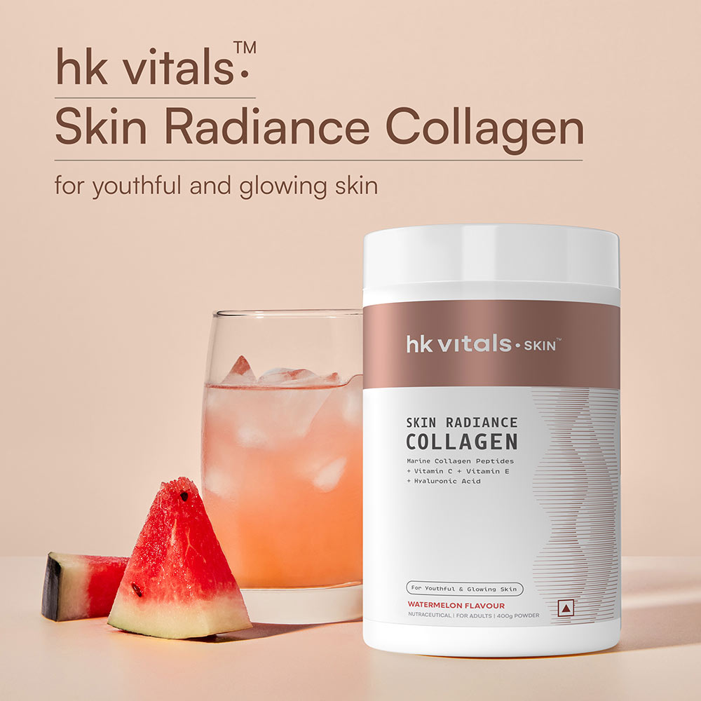 5 - HealthKart HK Vitals Skin Radiance Collagen,  400 g  Watermelon