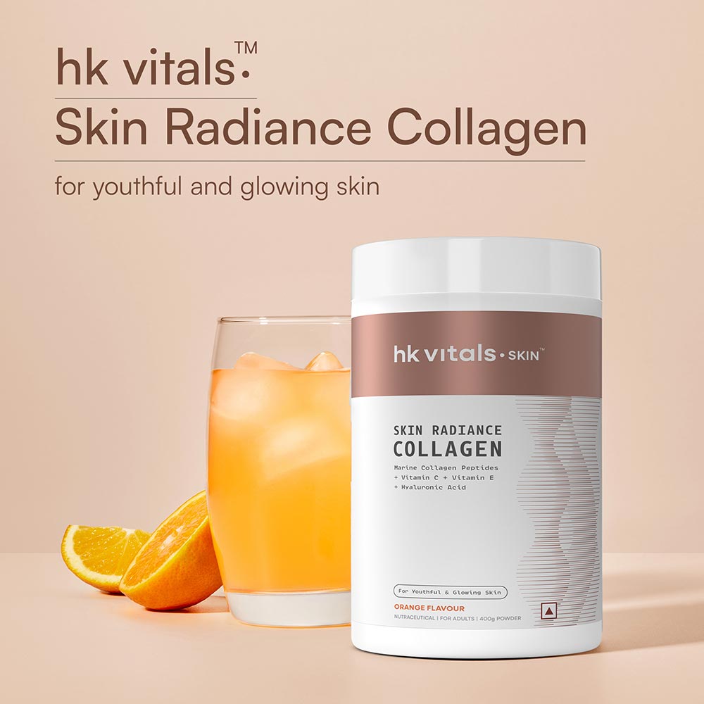 10-(3 - HealthKart HK Vitals Skin Radiance Collagen,  400 g  Orange