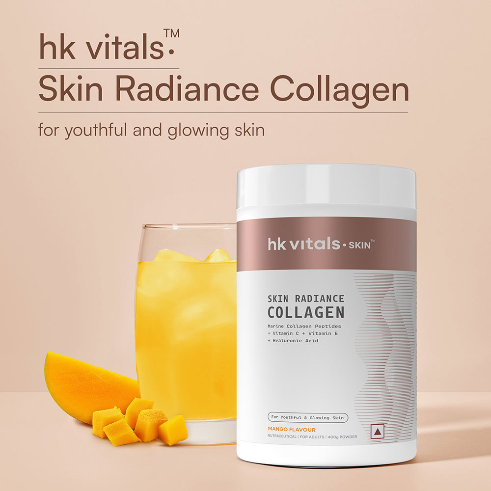 3 - HK Vitals Skin Radiance Collagen,  Marine Collagen  400 g  Mango
