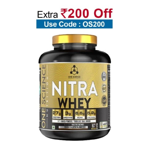 One Science Nitra Whey,  5 lb  Chocolate Rush 