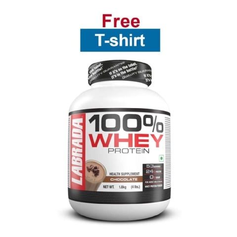 Labrada 100% Whey Protein, 4 lb Chocolate