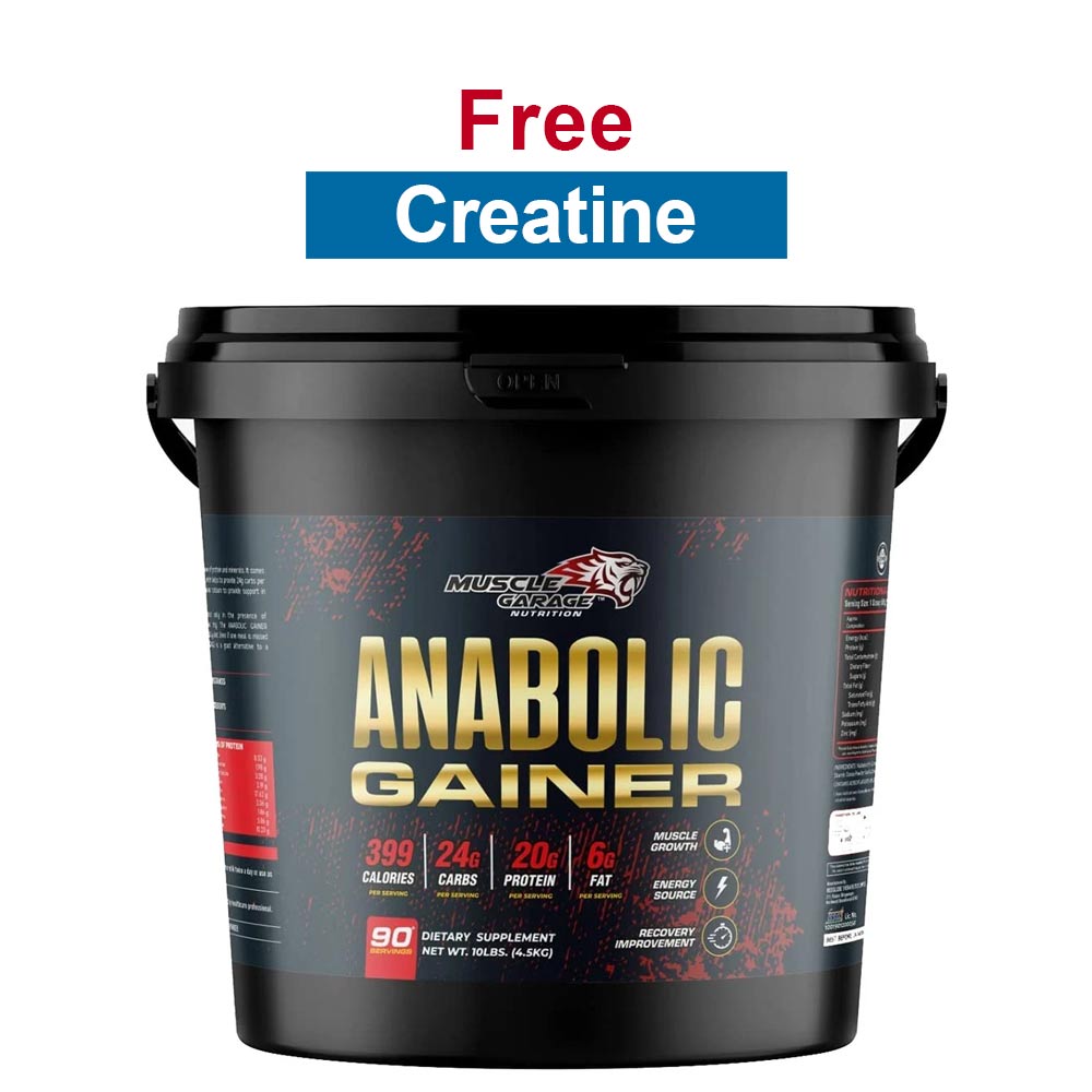Muscle Garage Anabolic Gainer,  9.92 lb  Choco Caramel 