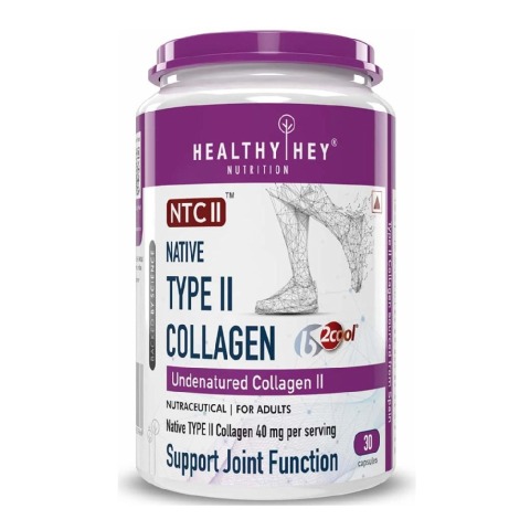1 - HealthyHey Nutrition NTC Type II Collagen,  30 capsules  Unflavoured 