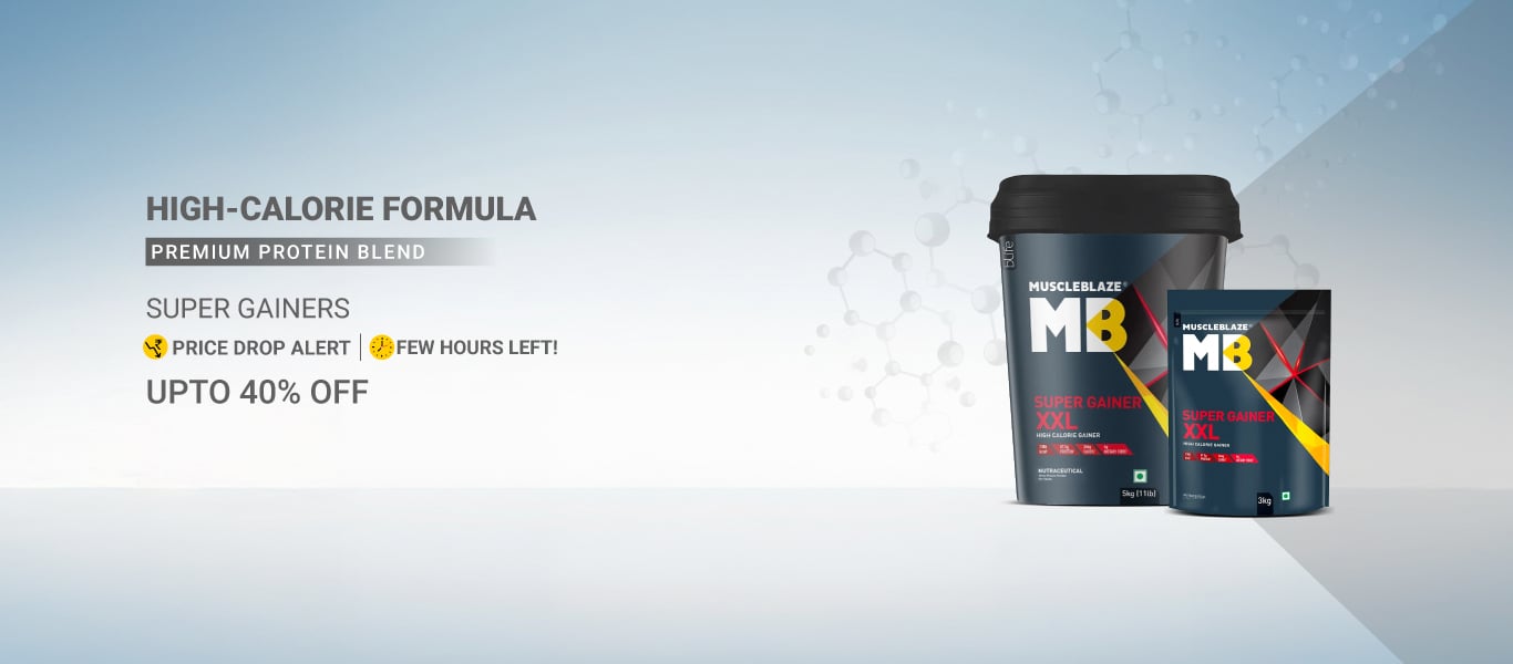 Few Hours Left: Super Gainers Price Drop(Upto 40% Off)