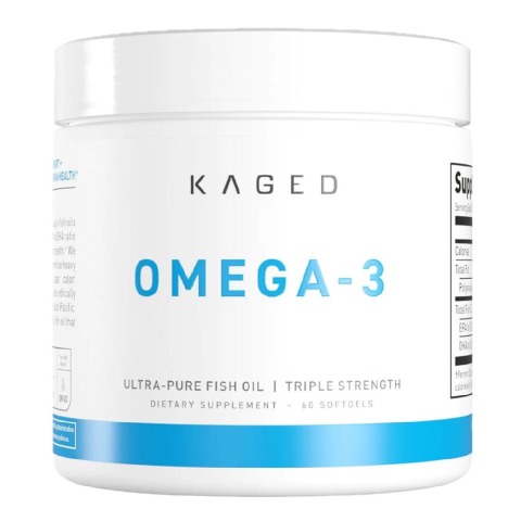 1 - Kaged Muscle Omega-3,  60 softgels 