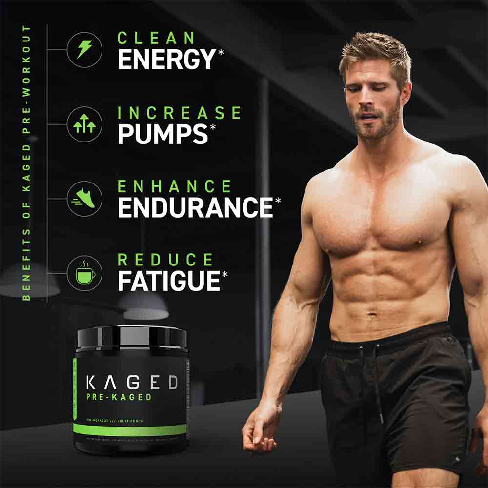 2 - Kaged Muscle Pre-Kaged,  1.41 lb  Fruit Punch 