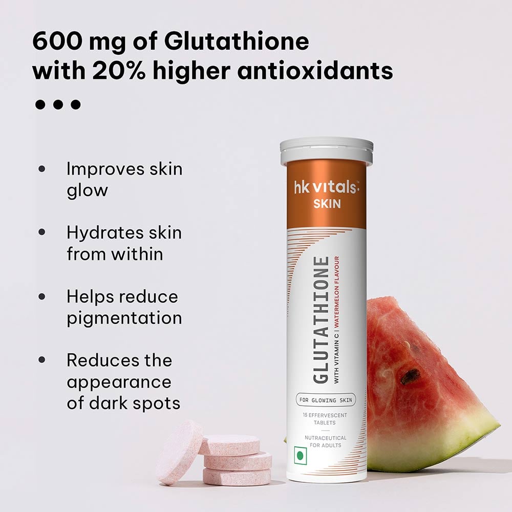2 - HK Vitals Glutathione Effervescent with Vitamin C,  Watermelon  30 tablet(s)