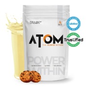 AS-IT-IS Nutrition ATOM Whey Protein with Enzymes- 4.4 lb Cookies & Cream