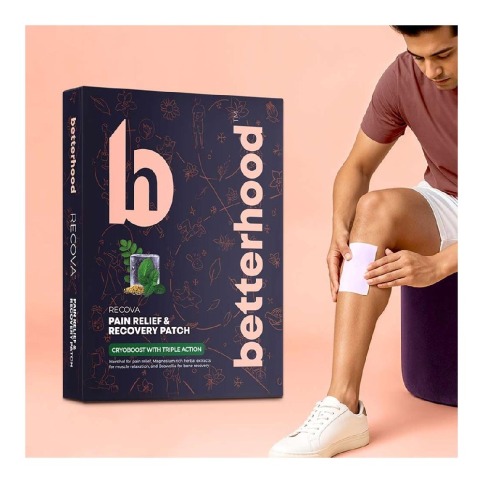 1 - betterhood Pain Relief & Recovery Patches,  5 Piece(s)/Pack 