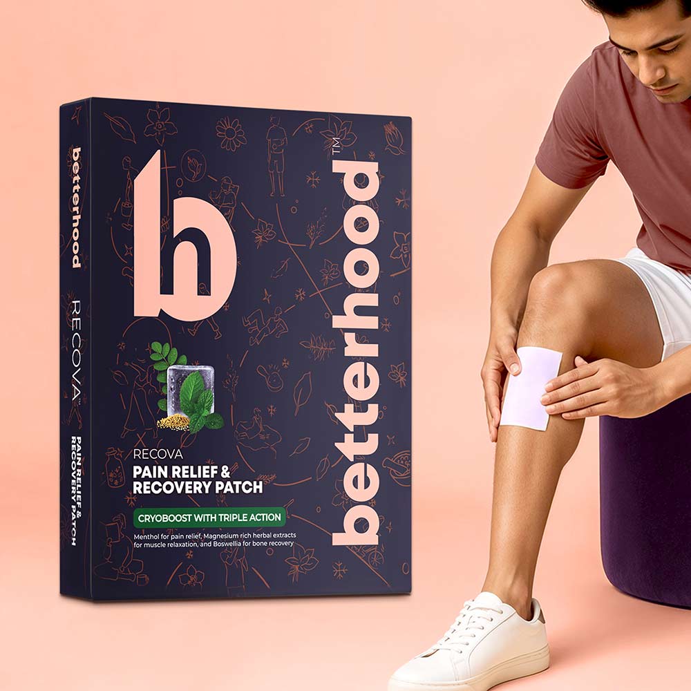 1 - betterhood Pain Relief & Recovery Patches,  5 Piece(s)/Pack 