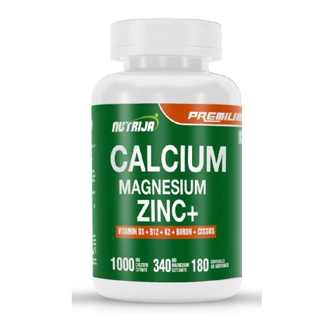 1 - NutriJa Calcium Magnesium Zinc+,  120 capsules  Unflavoured 