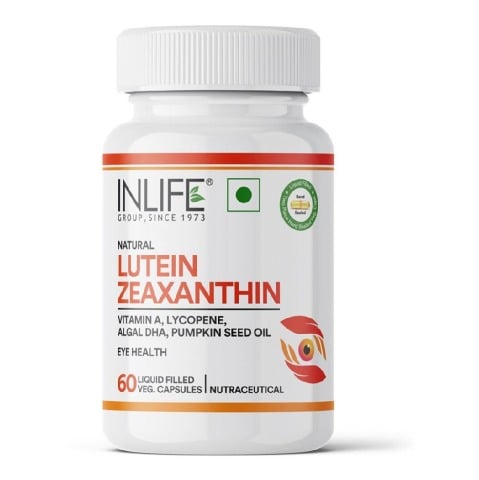 1 - INLIFE Lutein Zeaxanthin,  60 veggie capsule(s) 