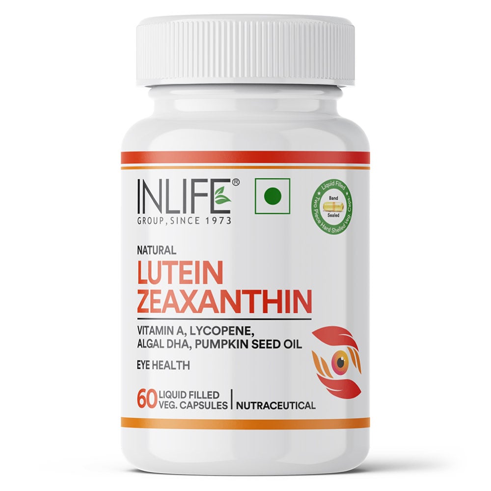 1 - INLIFE Lutein Zeaxanthin,  60 veggie capsule(s) 